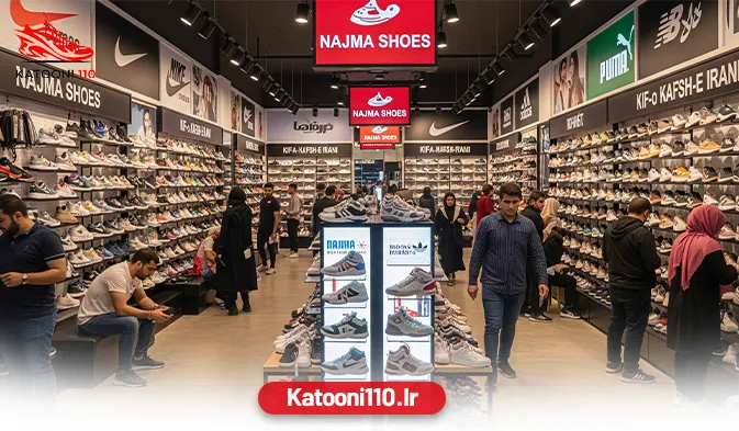 بهترین فروشگاه انواع کفش و کتونی های مارک در ایران