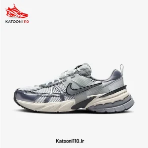 کتونی نایک V2K ران نقره‌ ای متالیک/آبی (Nike V2K Run)