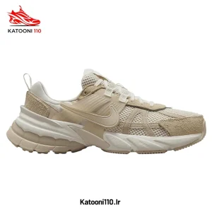 کتونی نایک V2K Run اورجینال رنگ سفید/کرم