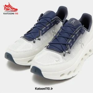 کتونی On مدل Cloudtilt کلاودتیلت رنگ آبی و طوسی