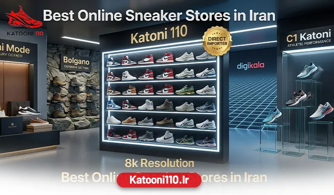 بهترین و مطمئن ترین فروشگاه های اینترنتی خرید کفش و کتونی در ایران