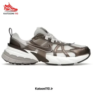کتونی نایک مدل V2K Run سفید برنزی